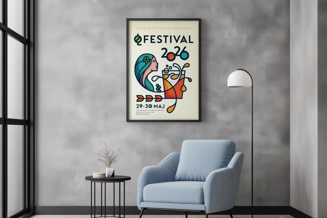 Ølfestival 2026 – Officiel plakat