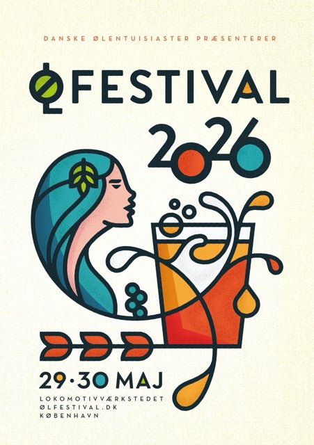 Ølfestival 2026 – Officiel plakat